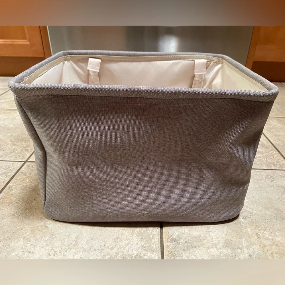 Like 🆕 Cat Toys Storage Bin - Collapsible, Gray